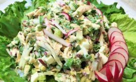 Миний дуртай салат – Salad with radish